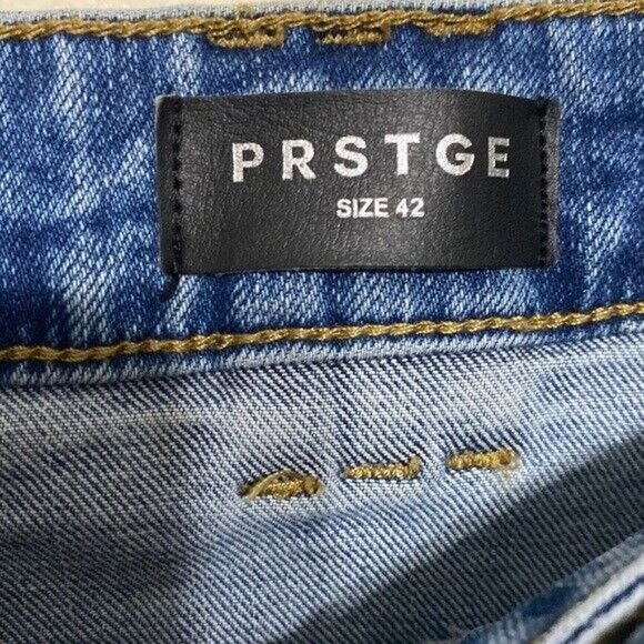 Prstge Paris mens  jeans in size 42 cardi skinny fit - Picture 9 of 11